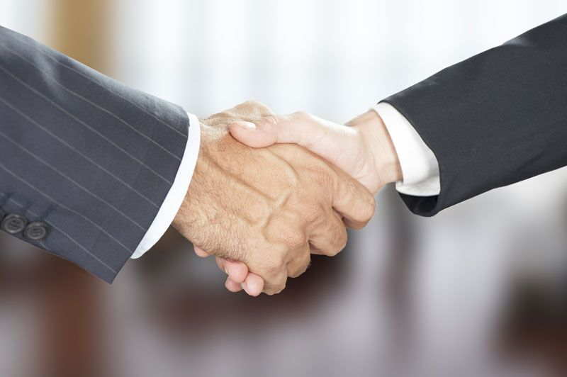 business handshake